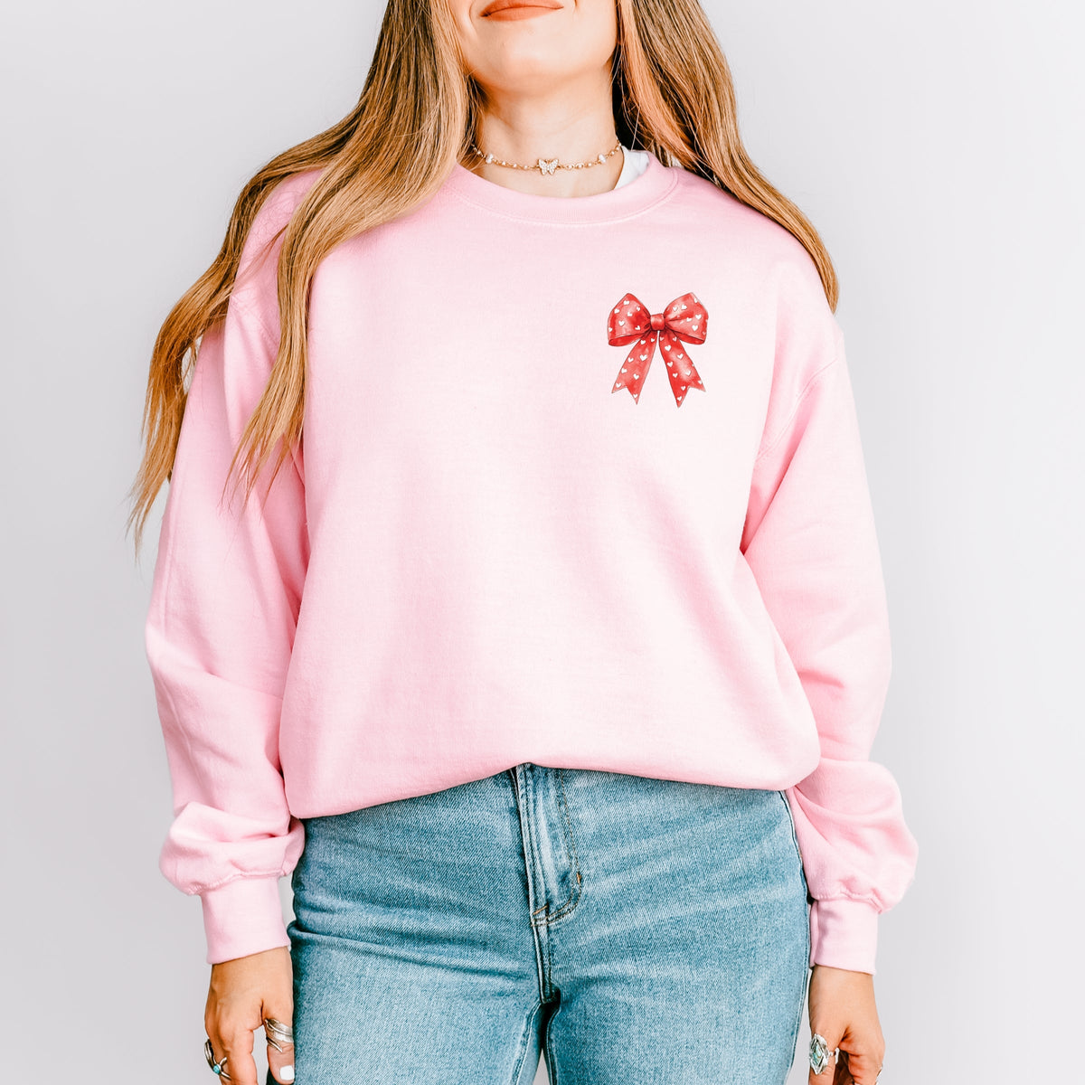 Valentine's Mama Coquette - Women's Graphic Sweatshirt