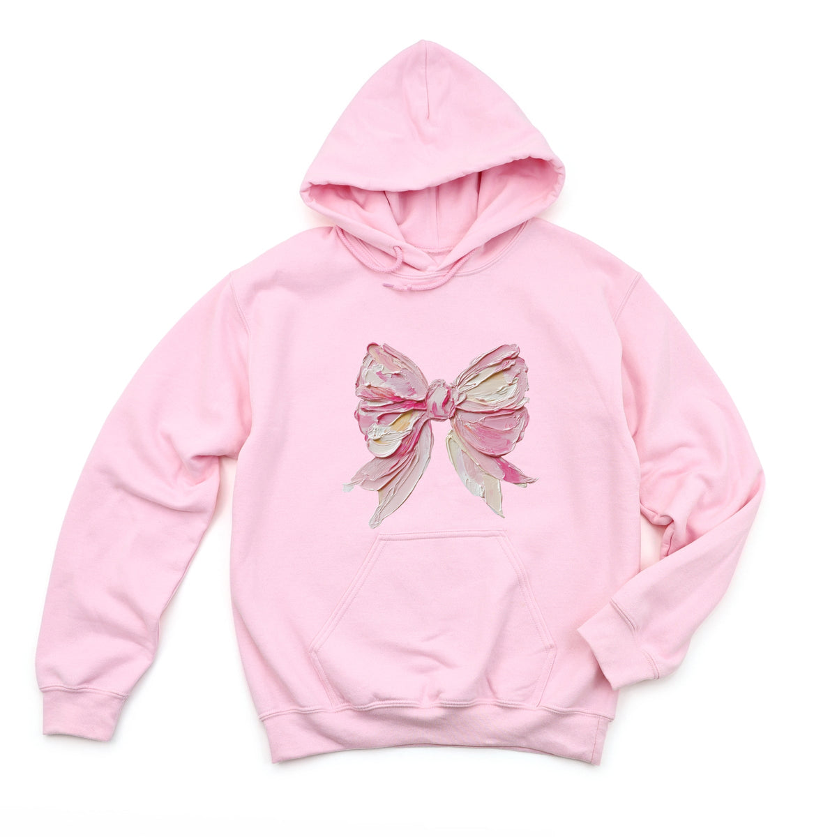 Coquette Bow Paint - Women's Graphic Hoodie