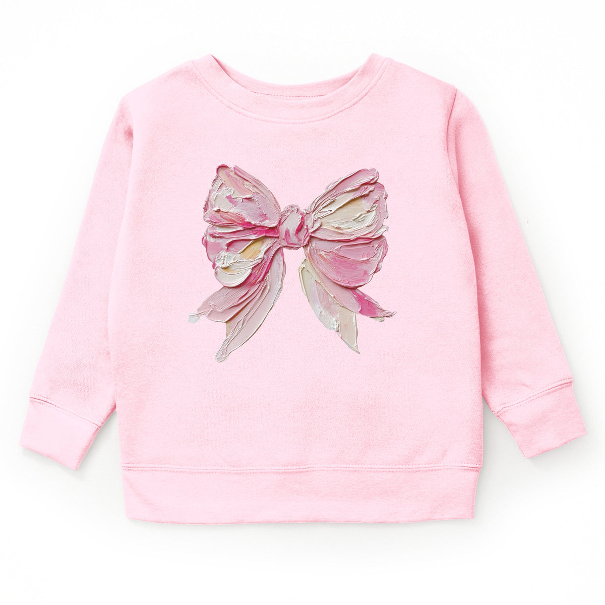 Coquette Bow Paint - Youth Graphic Sweatshirt