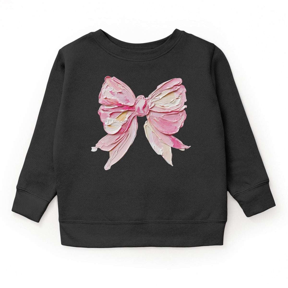 Coquette Bow Paint - Youth Graphic Sweatshirt