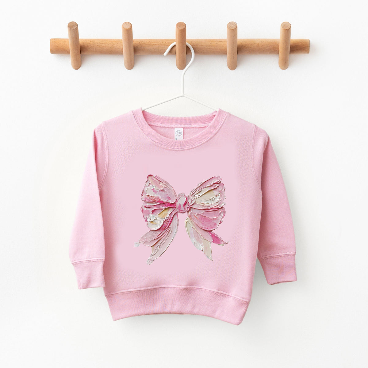 Coquette Bow Paint - Youth Graphic Sweatshirt