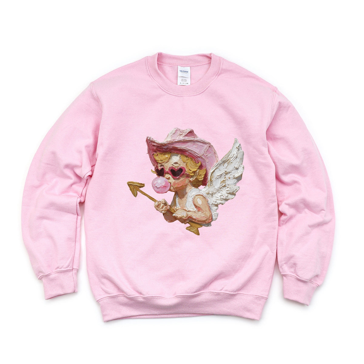 Cupid Heart Eyes Paint - Women's Graphic Sweatshirt
