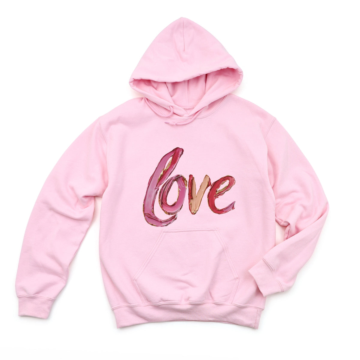 Love Cursive Paint - Women's Graphic Hoodie