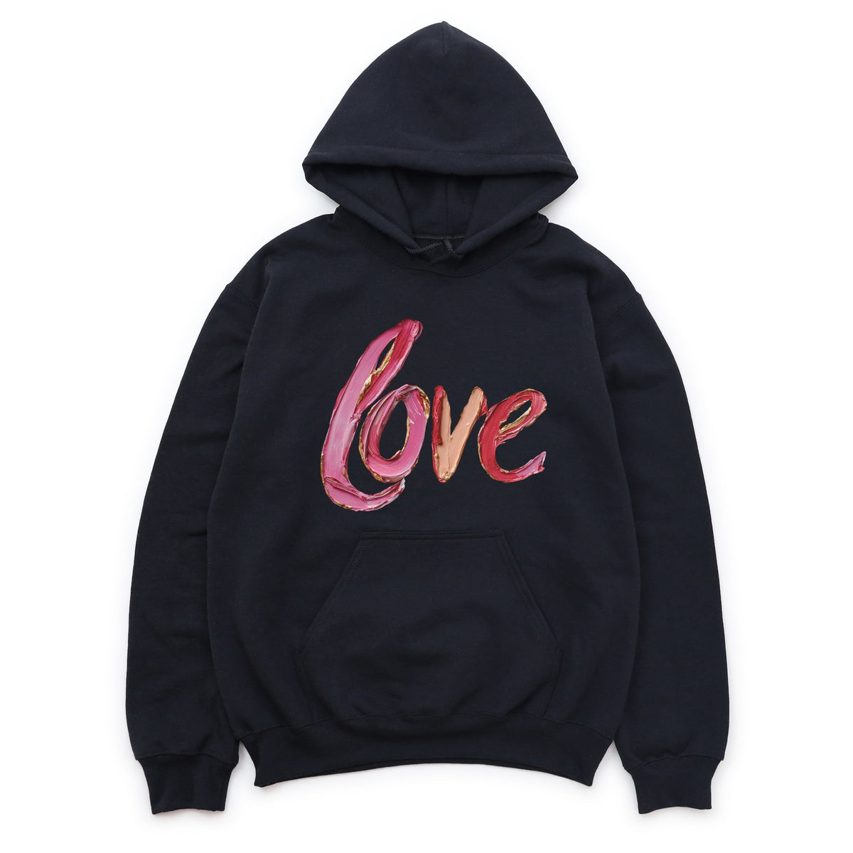 Love Cursive Paint - Women's Graphic Hoodie