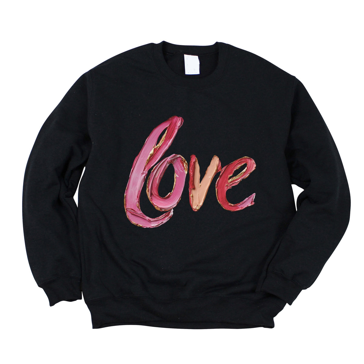Love Cursive Paint - Women's Graphic Sweatshirt
