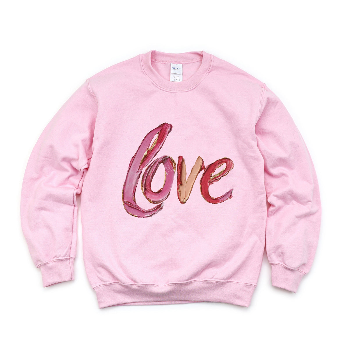 Love Cursive Paint - Women's Graphic Sweatshirt