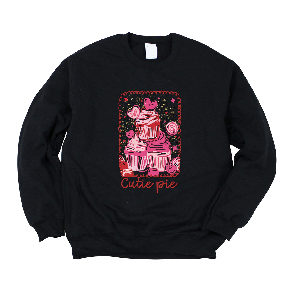 Cutie Pie Cupcakes Frame - Women's Graphic Sweatshirt