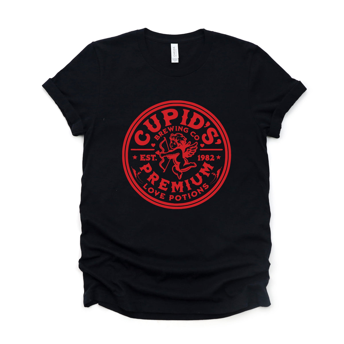 Cupid's Brewing Co. Premium Love Potions - Women's Short Sleeve Graphic T-Shirt