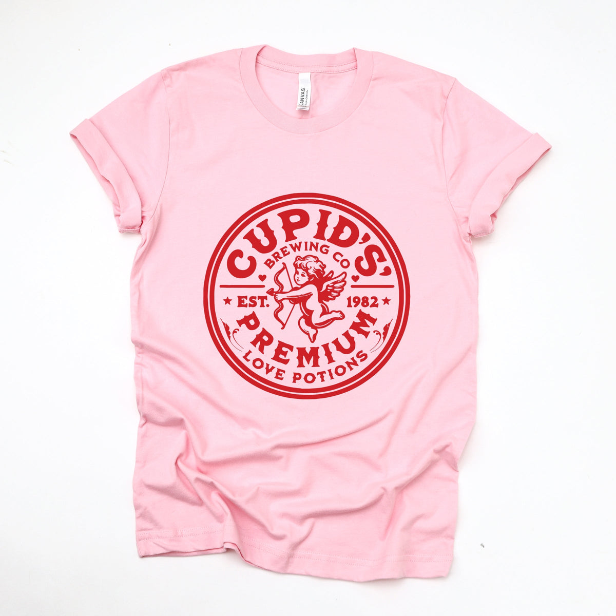 Cupid's Brewing Co. Premium Love Potions - Women's Short Sleeve Graphic T-Shirt