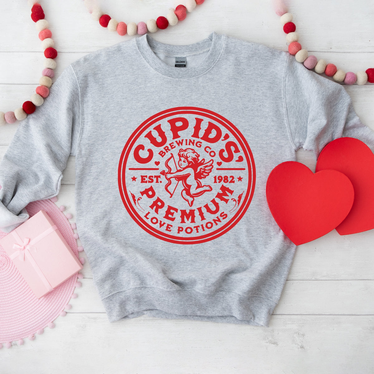 Cupid's Brewing Co. Premium Love Potions - Women's Graphic Sweatshirt