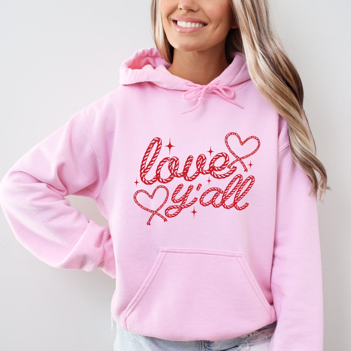 Love Y'all Rope - Women's Graphic Hoodie