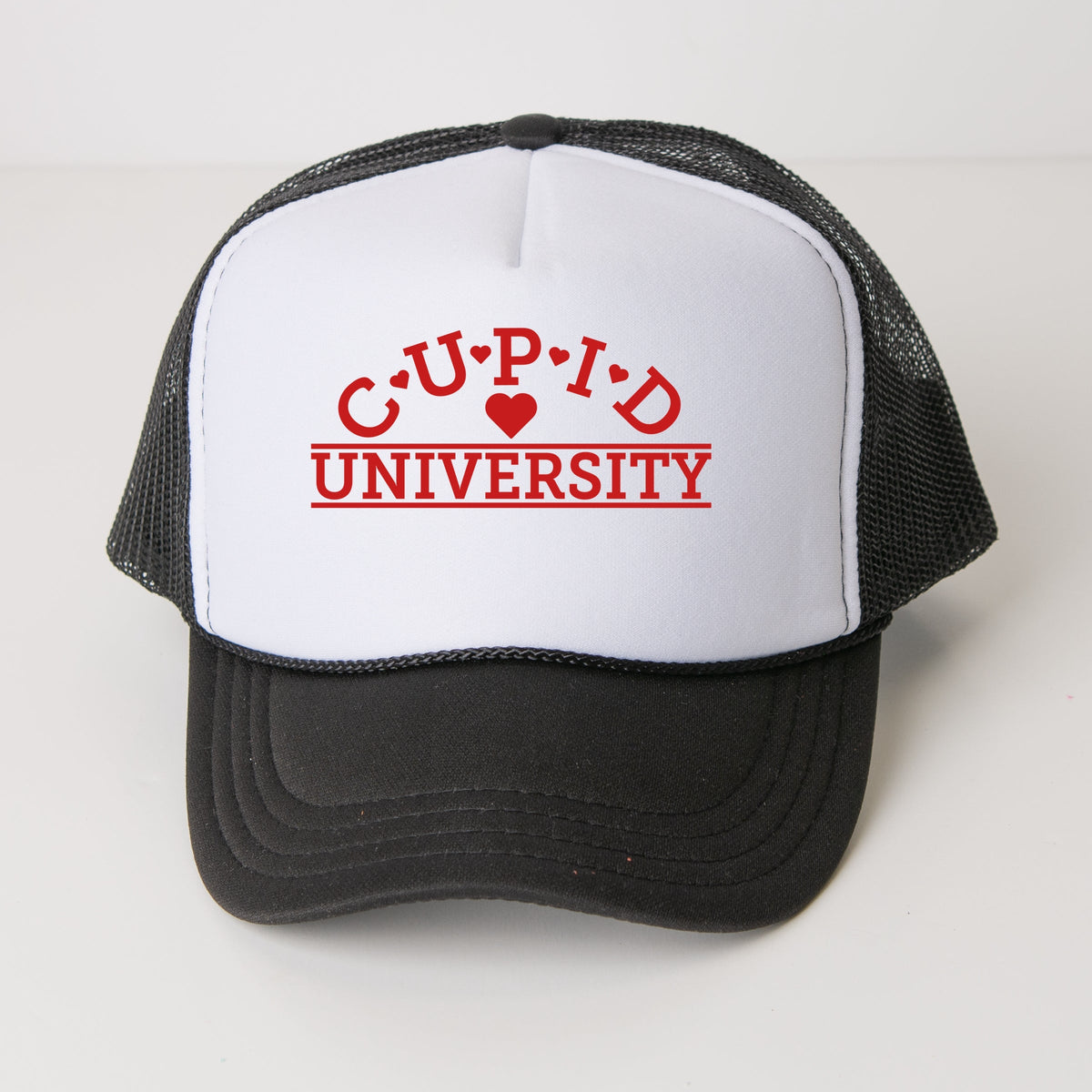 Cupid University Arched - Youth Graphic Foam Trucker Hat