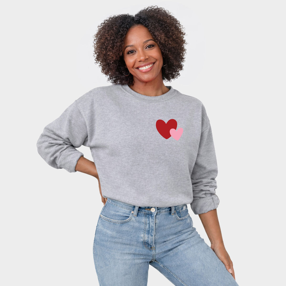 More Amore Por Favor Stripes - Women's Graphic Sweatshirt