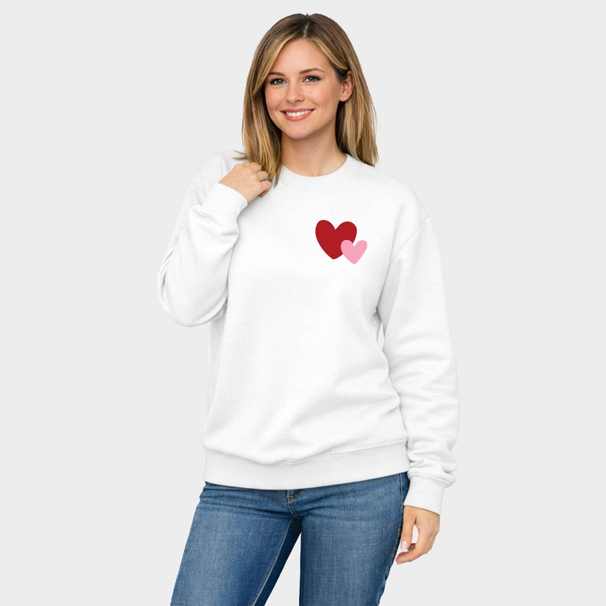 More Amore Por Favor Stripes - Women's Graphic Sweatshirt