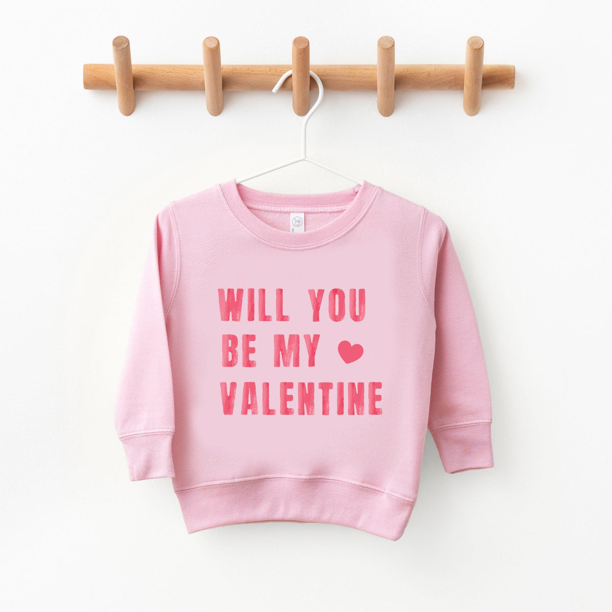 Be My Valentine Watercolor - Youth Graphic Sweatshirt