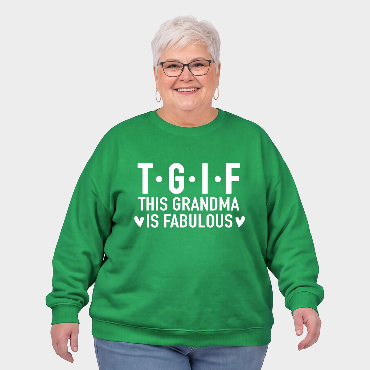 TGIF Grandma - Women's Plus Sweatshirt