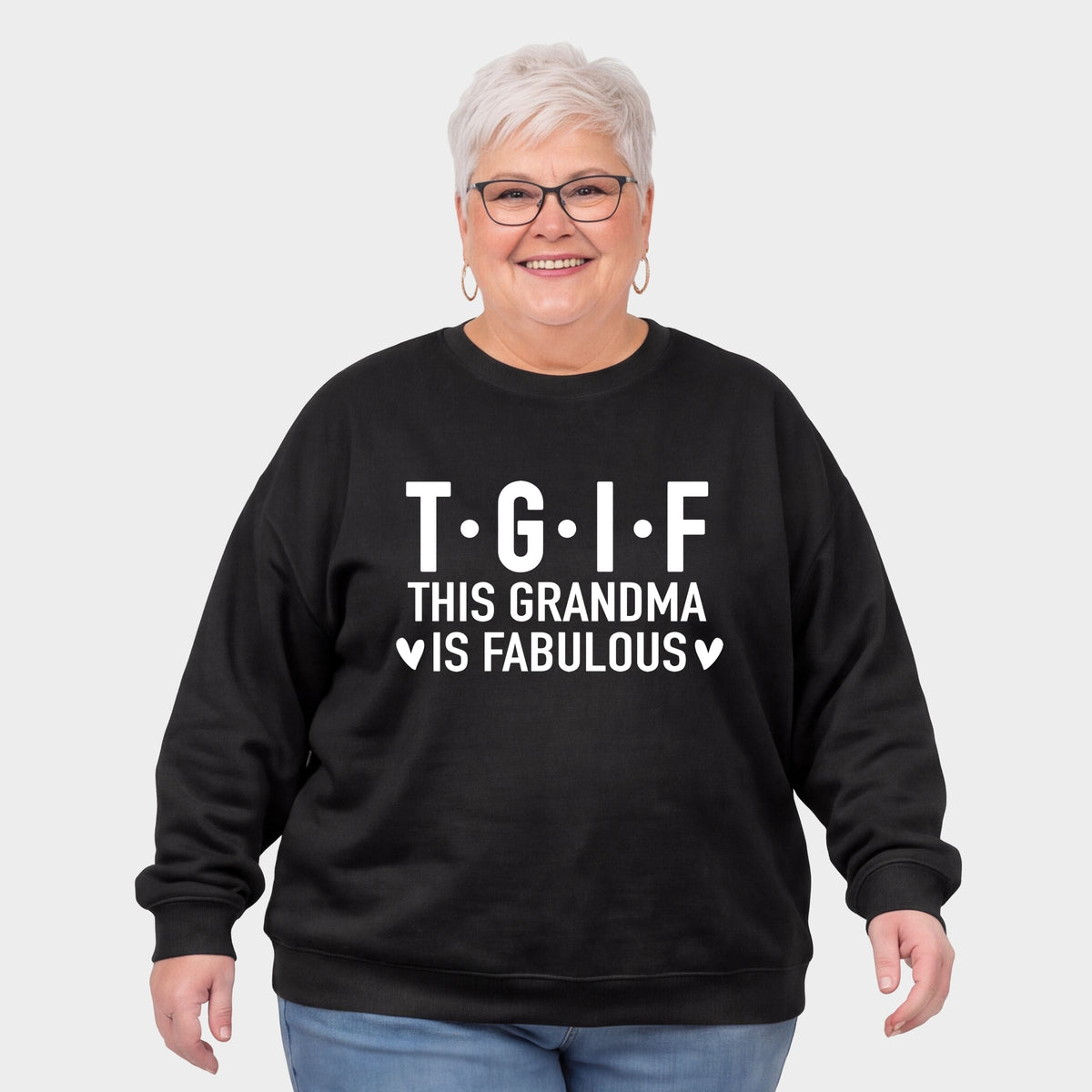 TGIF Grandma - Women's Plus Sweatshirt