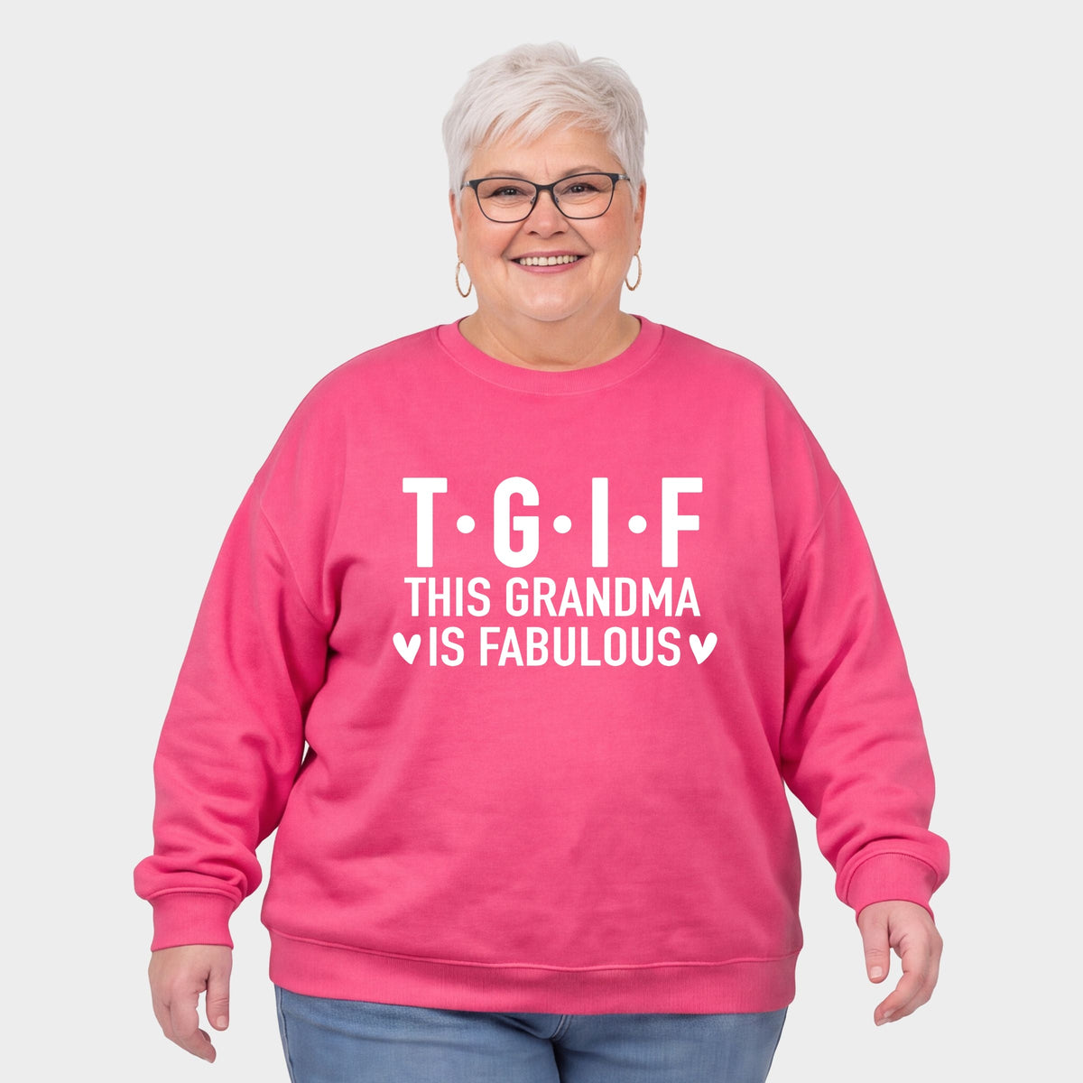 TGIF Grandma - Women's Plus Sweatshirt