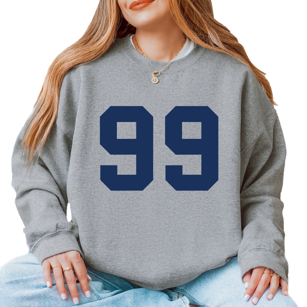 Football Jersey 99 -  Womens Sweatshirt