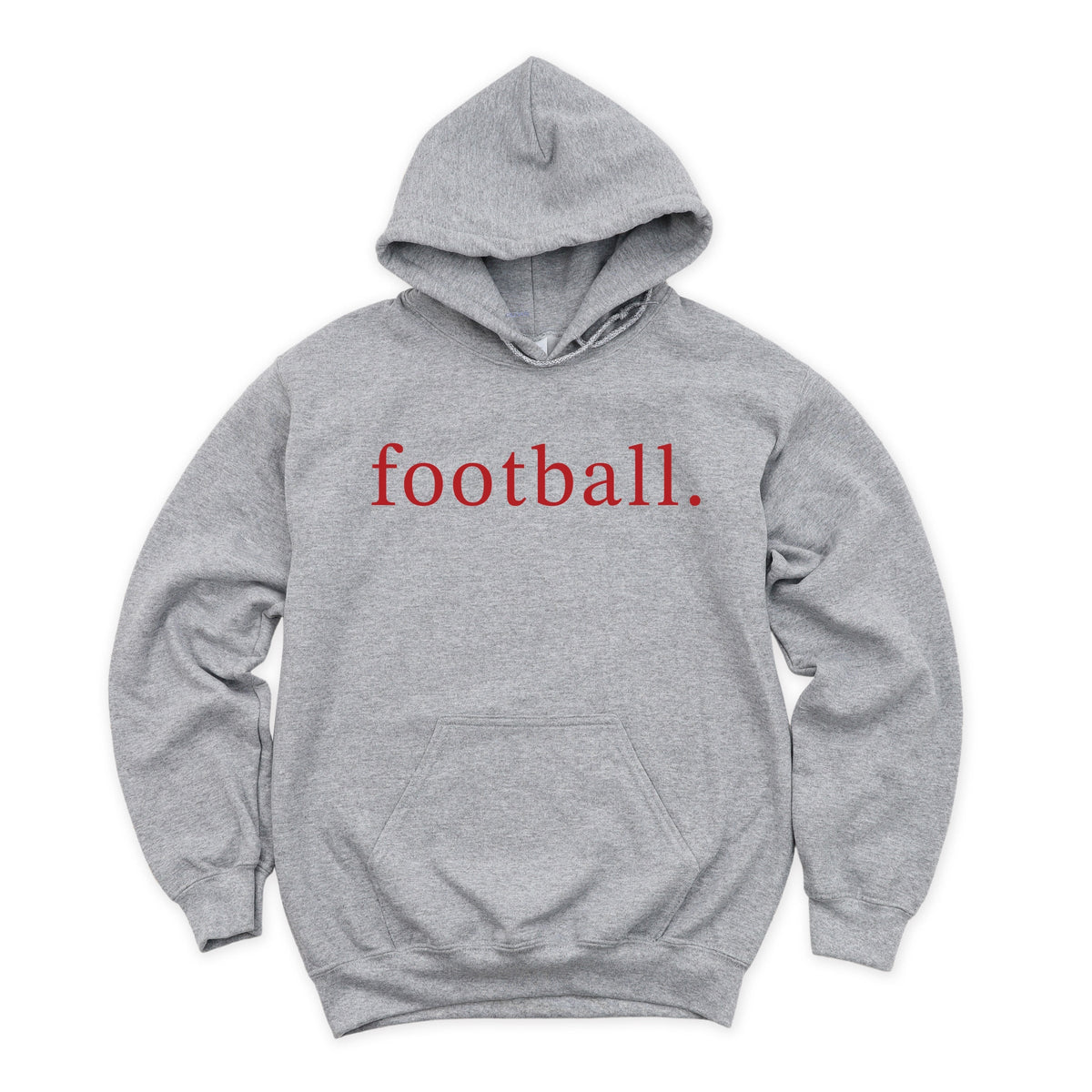 Football Typewriter - Women's Graphic Hoodie