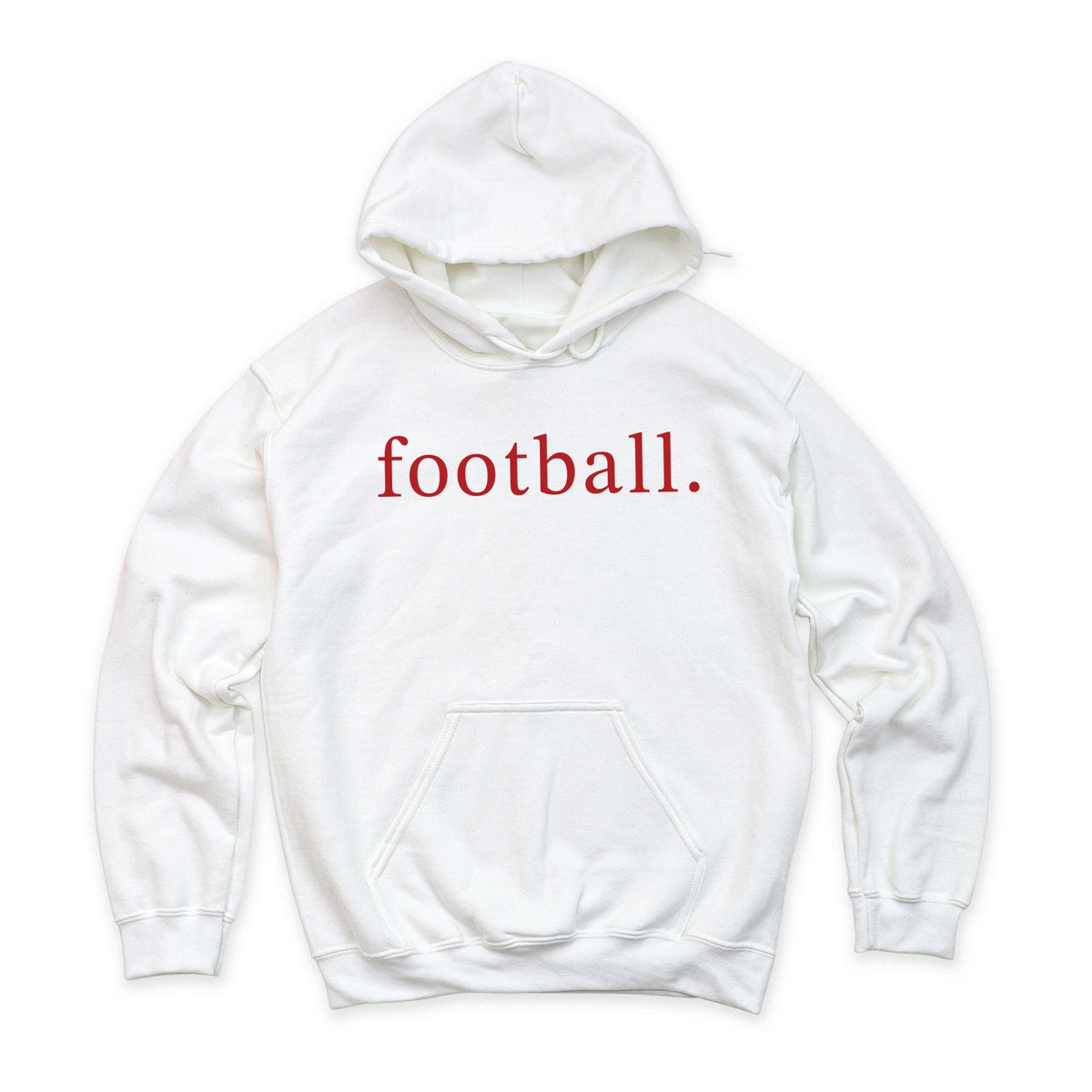 Football Typewriter - Women's Graphic Hoodie
