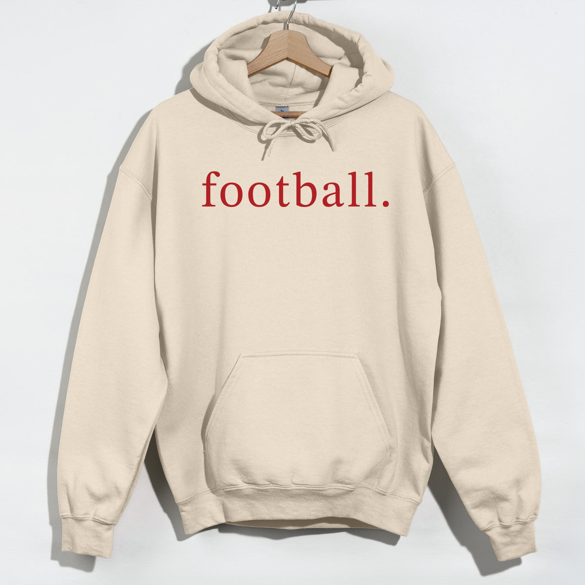 Football Typewriter - Women's Graphic Hoodie