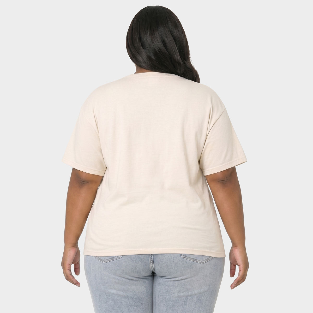 Football Typewriter - Women's Plus Sized Garment Dyed Graphic T-Shirt