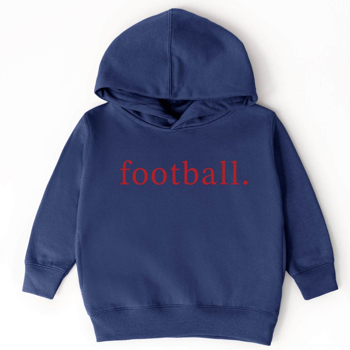 Football Typewriter - Toddler Hoodie