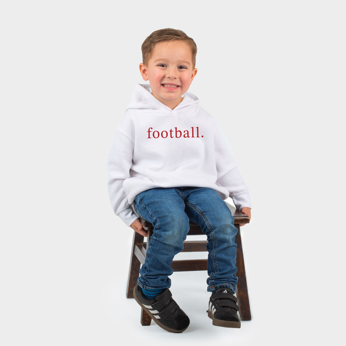 Football Typewriter - Toddler Hoodie