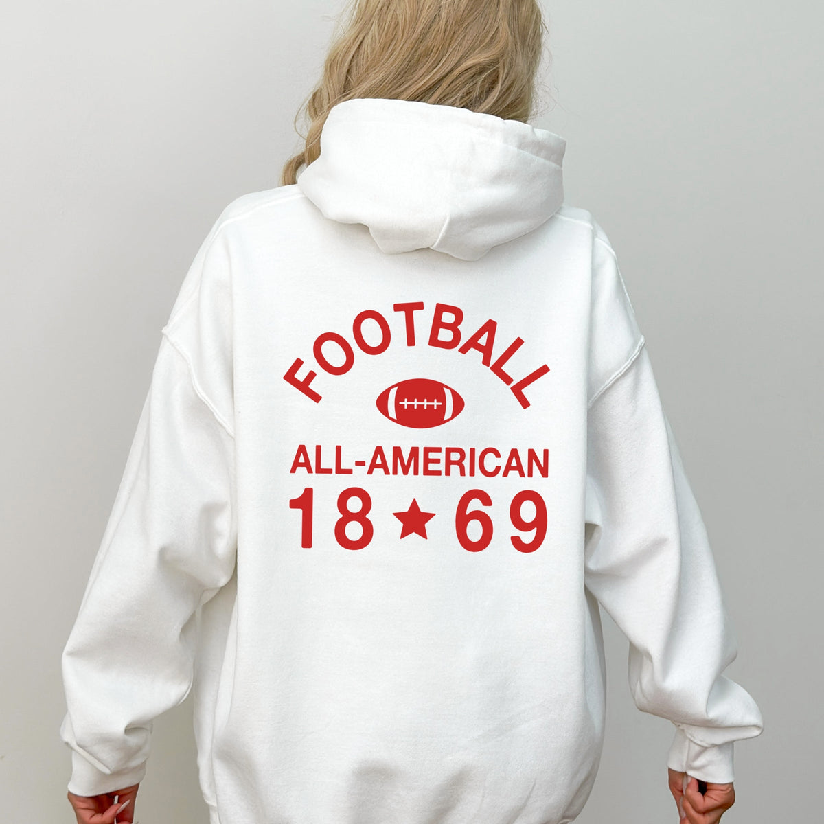 All-American Football - Women's Graphic Hoodie