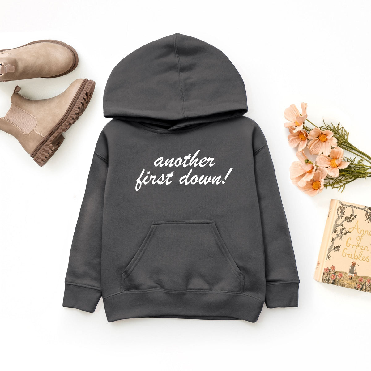 Another First Down - Youth Graphic Hoodie