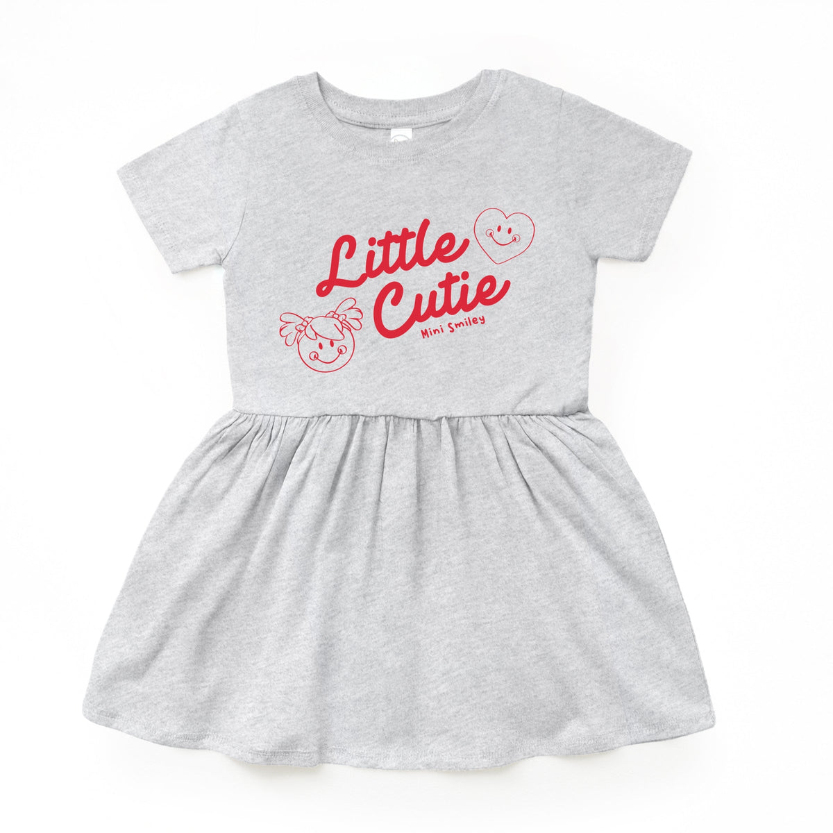 Mini Smiley Little Cutie Outline - Infant Dress