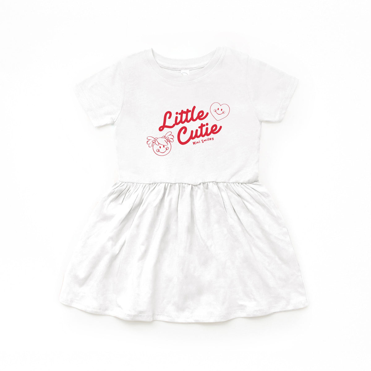 Mini Smiley Little Cutie Outline - Infant Dress