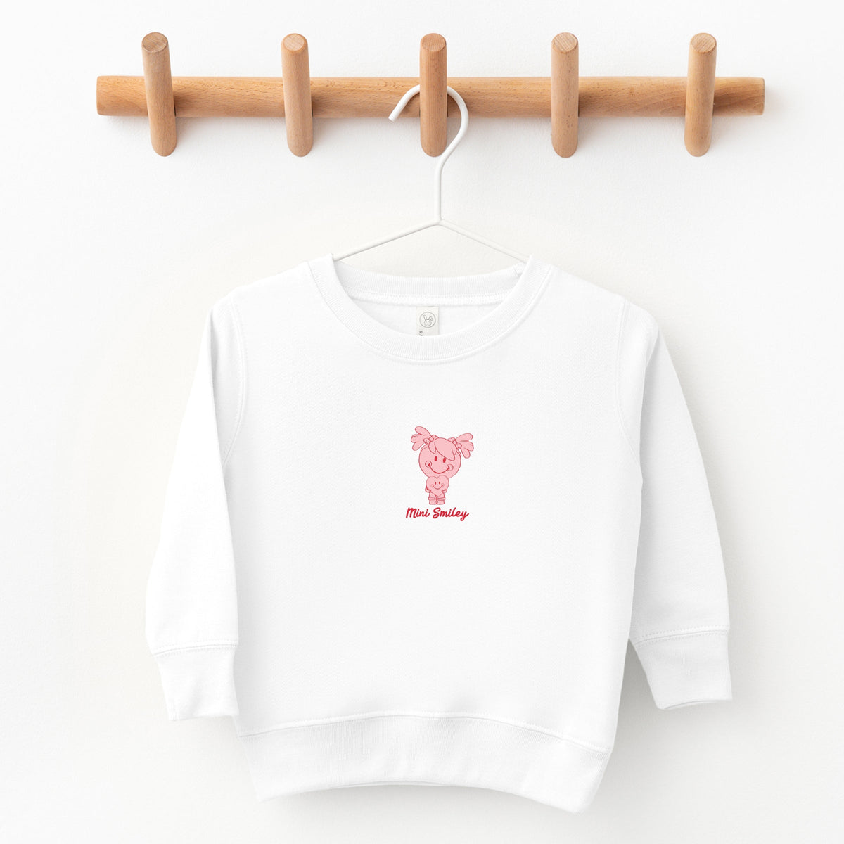 Mini Smiley Sending Love To You - Toddler Graphic Sweatshirt