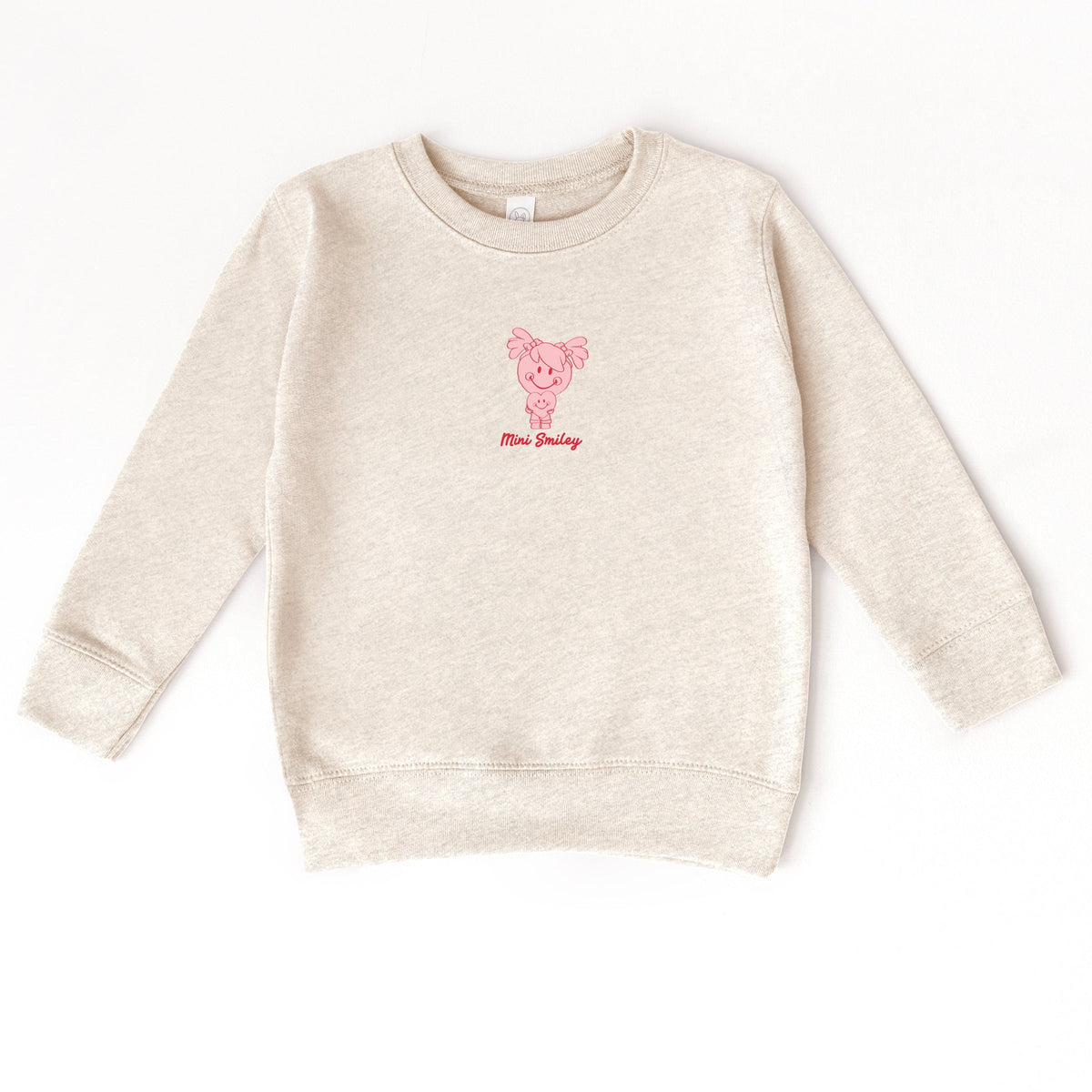 Mini Smiley Sending Love To You - Toddler Graphic Sweatshirt