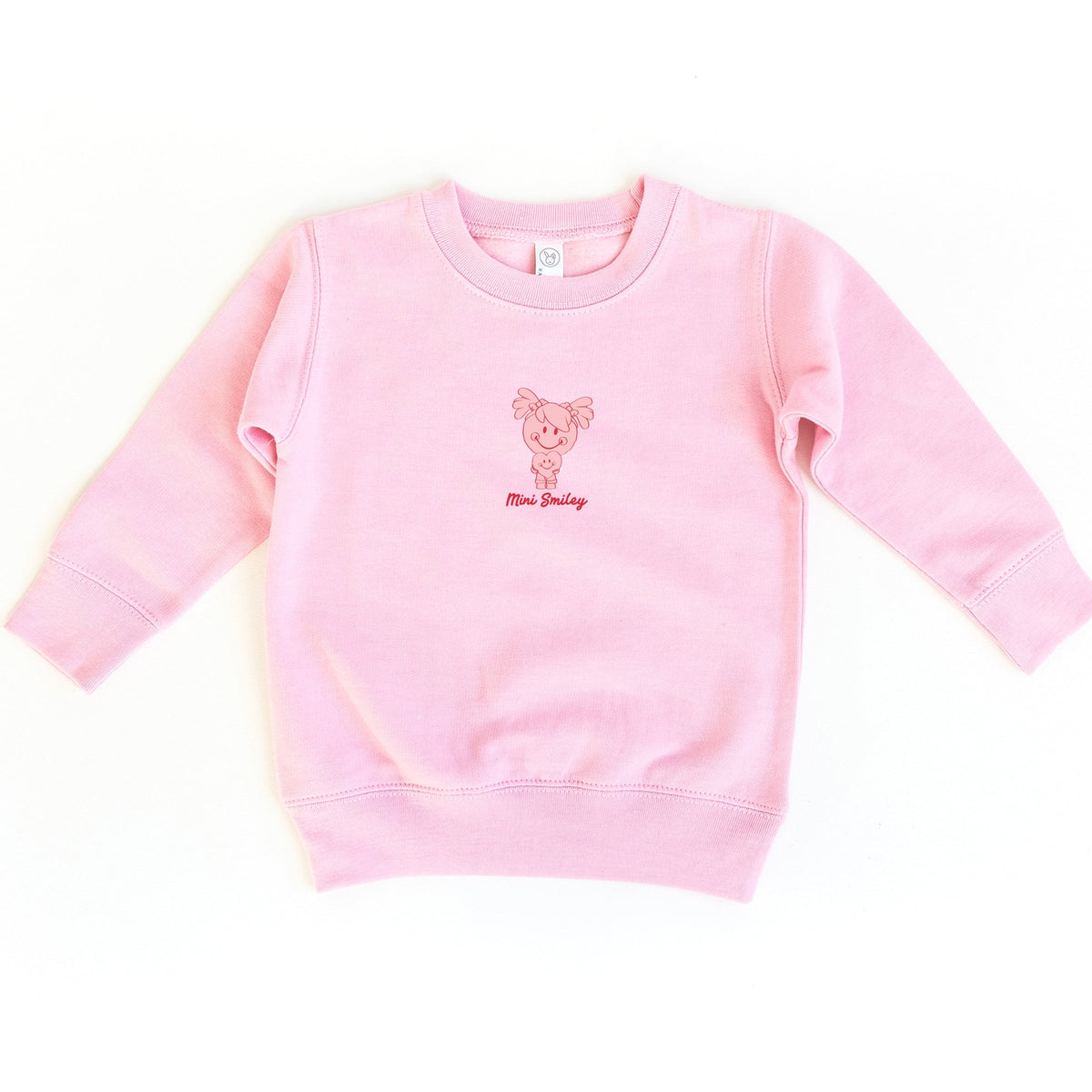 Mini Smiley Sending Love To You - Toddler Graphic Sweatshirt