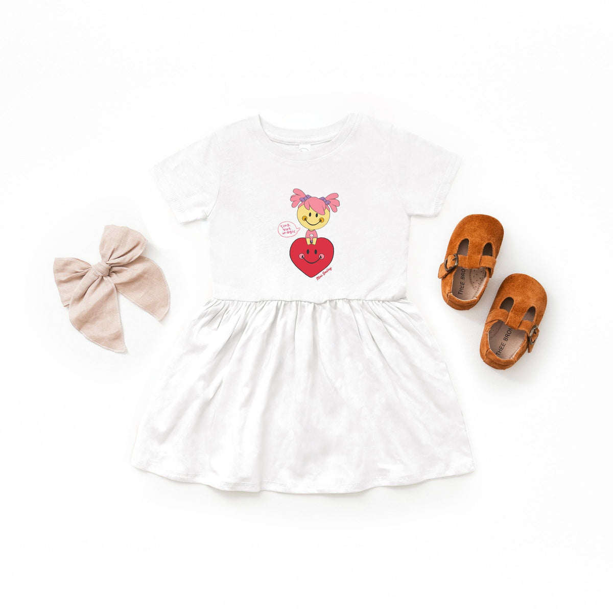 Mini Smiley Tiny, But Magic - Infant Dress