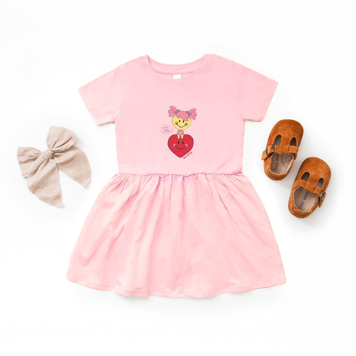 Mini Smiley Tiny, But Magic - Infant Dress