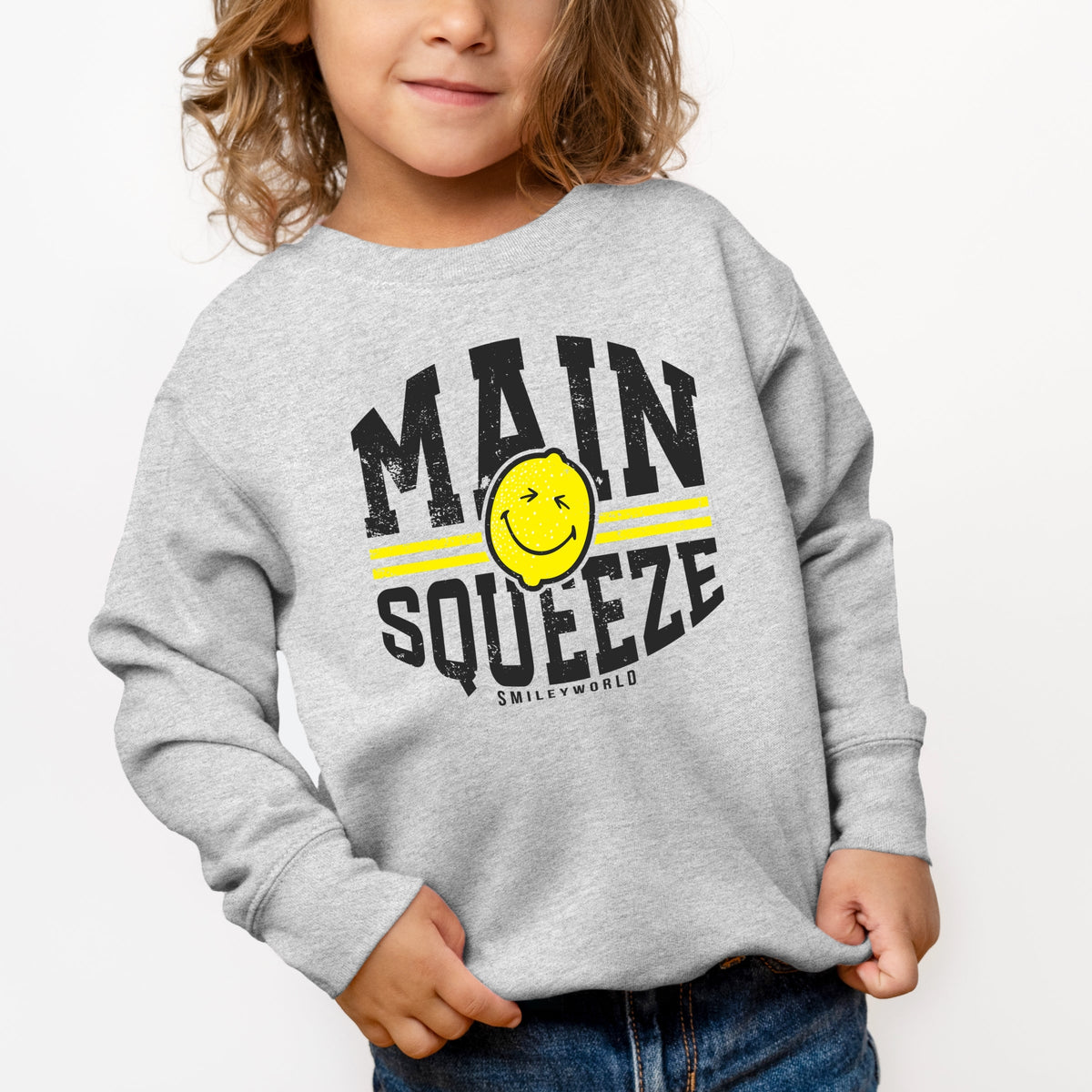 SmileyWorld Main Squeeze Lemon - Toddler Graphic Sweatshirt