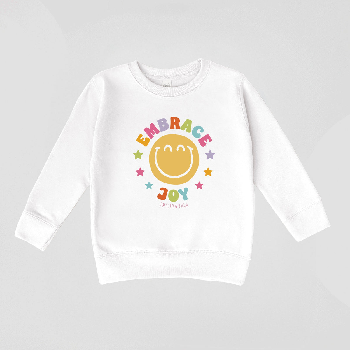 SmileyWorld Embrace Joy - Toddler Graphic Sweatshirt