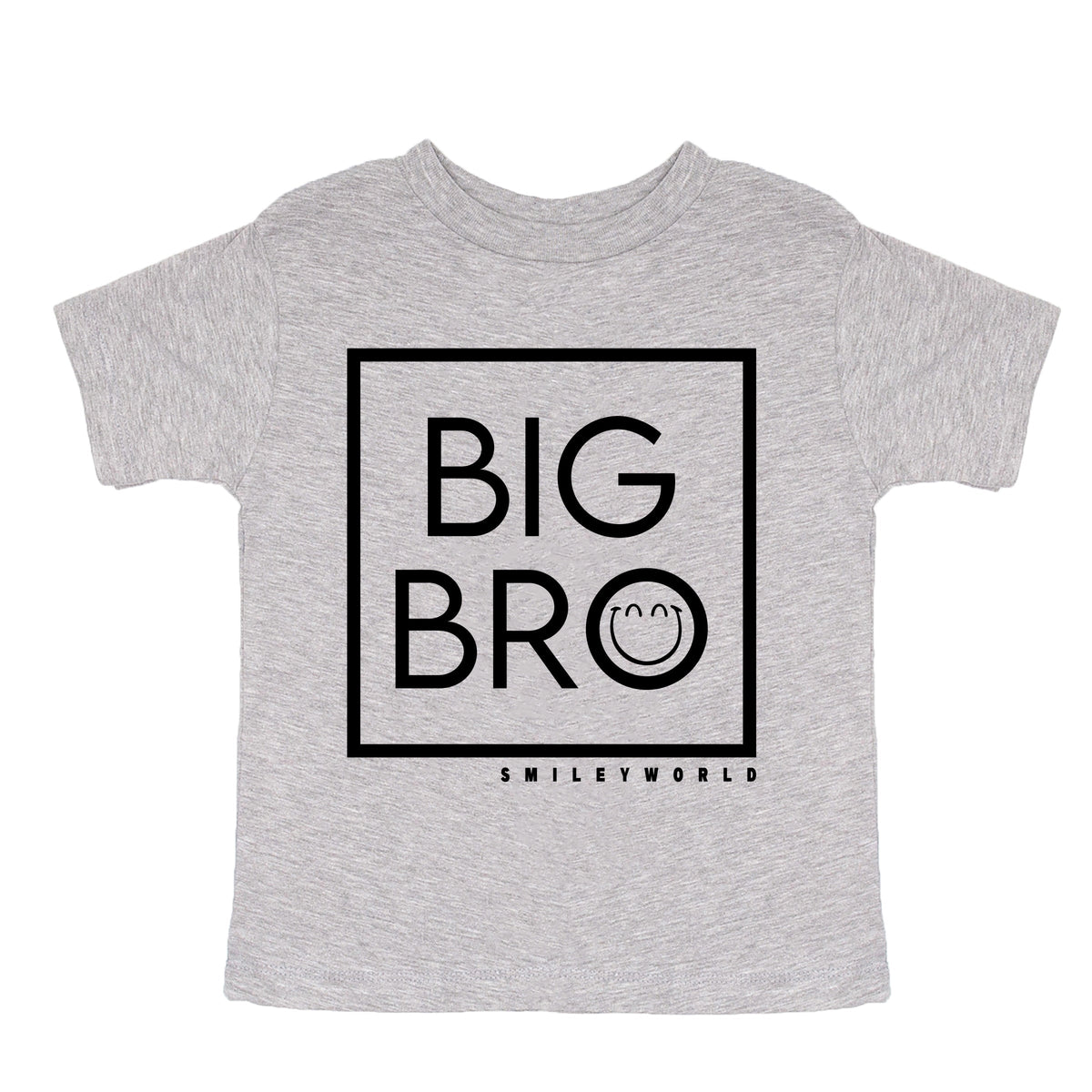 SmileyWorld Big Bro Square - Toddler Short Sleeve Graphic T-Shirt
