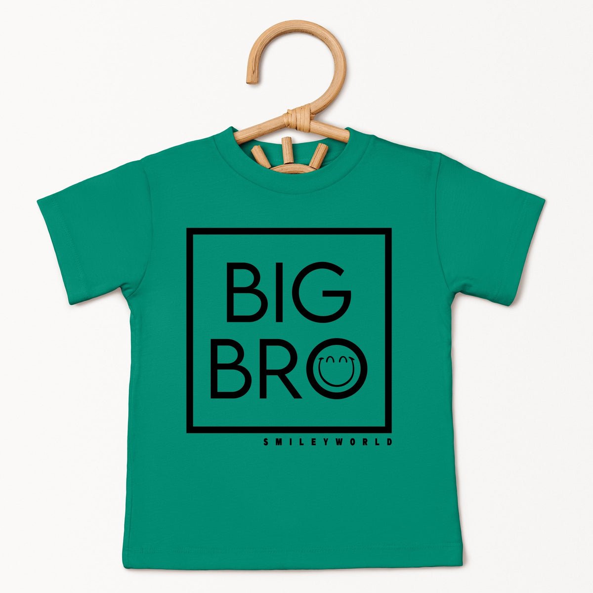 SmileyWorld Big Bro Square - Toddler Short Sleeve Graphic T-Shirt