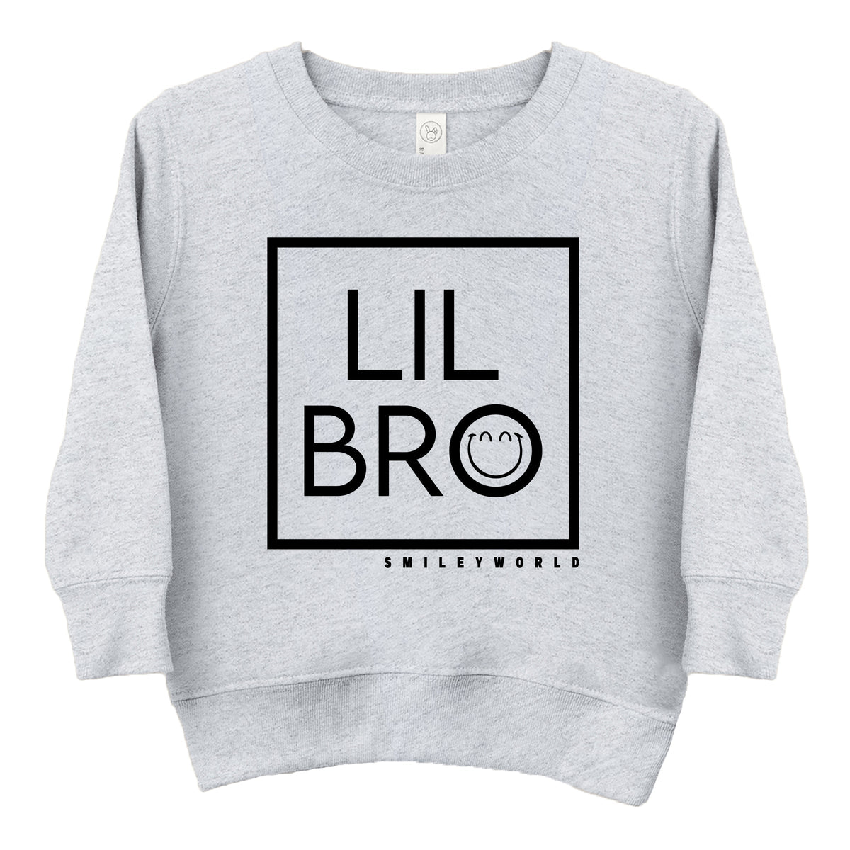 SmileyWorld Lil Bro Square - Toddler Graphic Sweatshirt