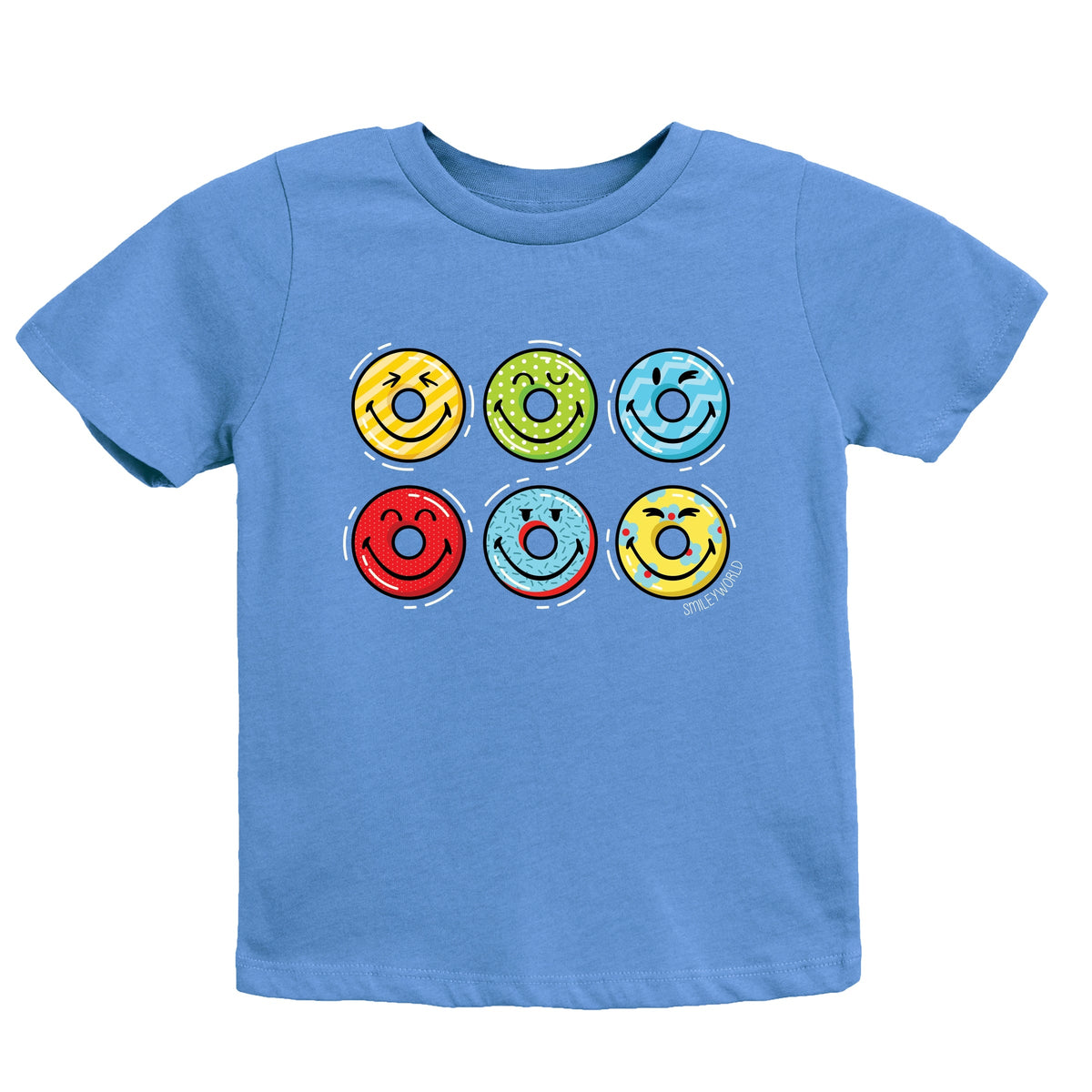 SmileyWorld Pool Floats - Youth Short Sleeve Graphic T-Shirt