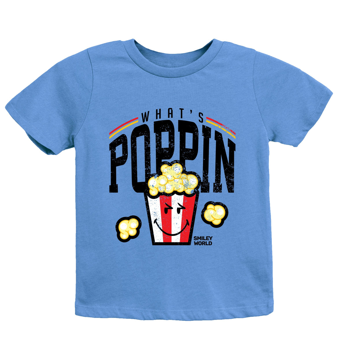 SmileyWorld What's Poppin - Youth Short Sleeve Graphic T-Shirt