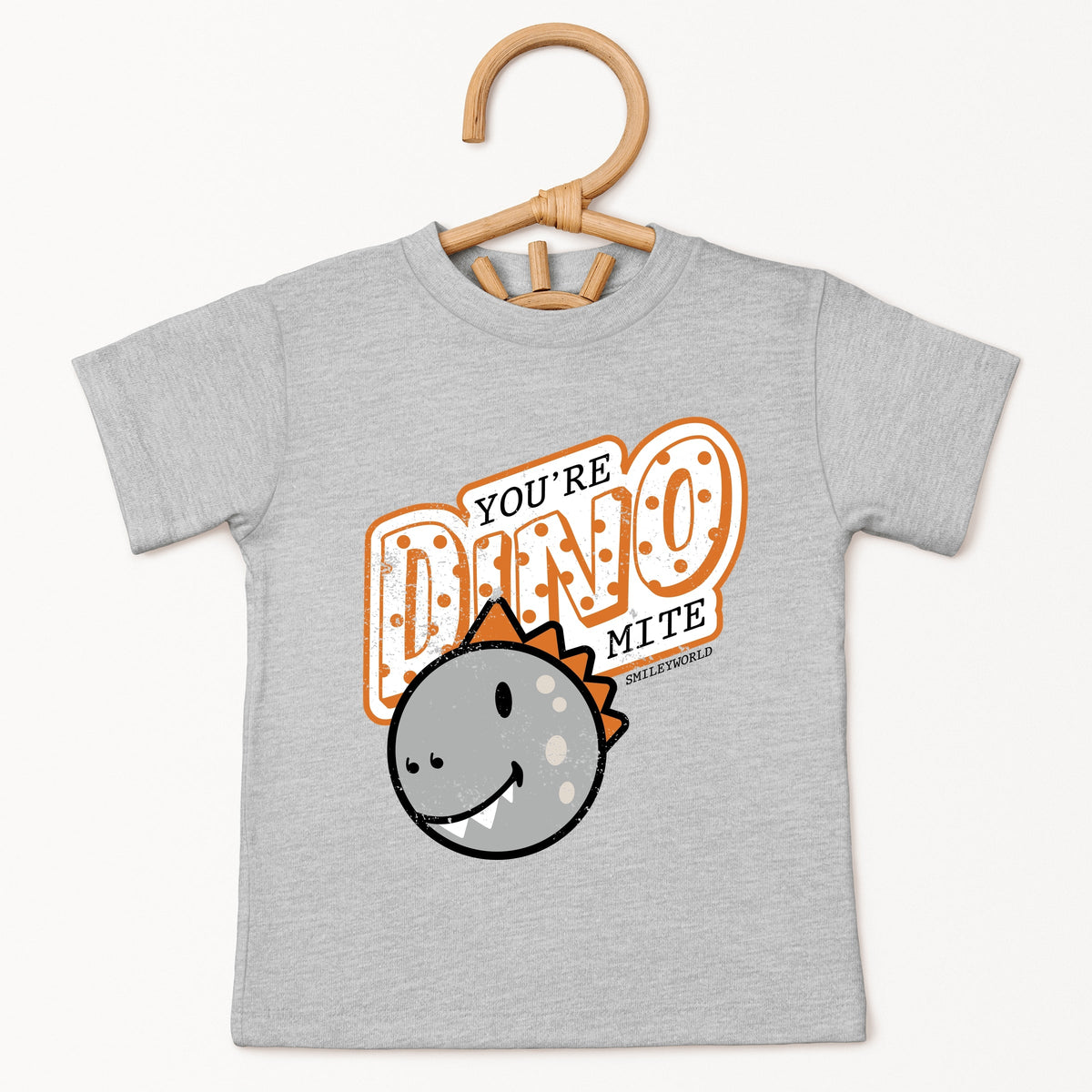 SmileyWorld You're Dino-Mite - Toddler Short Sleeve Graphic T-Shirt