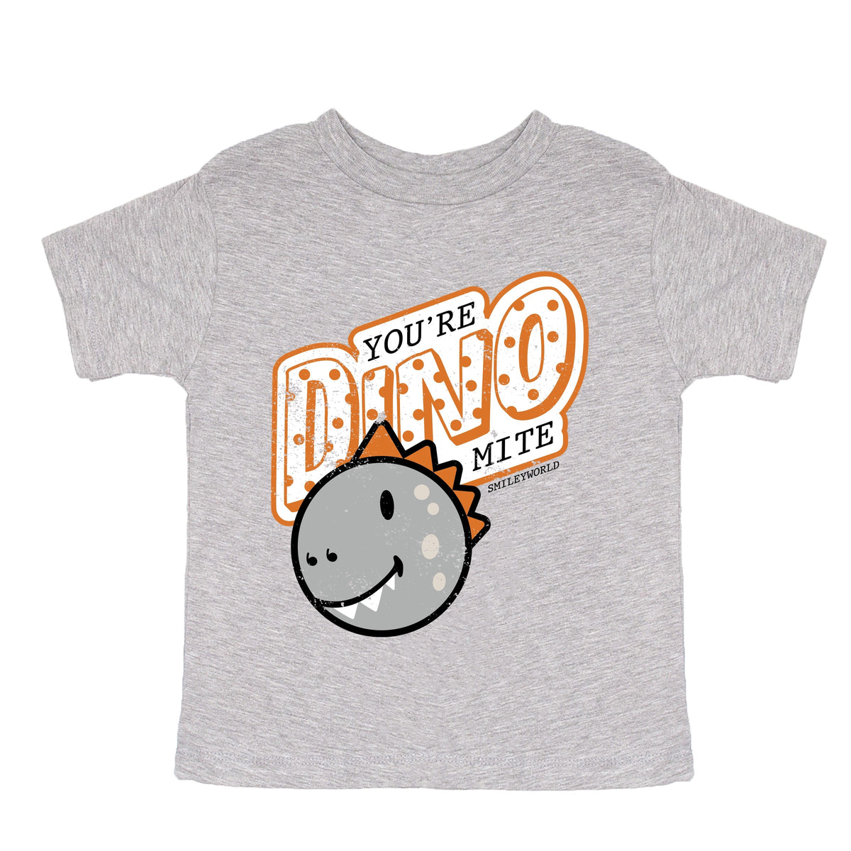SmileyWorld You're Dino-Mite - Toddler Short Sleeve Graphic T-Shirt