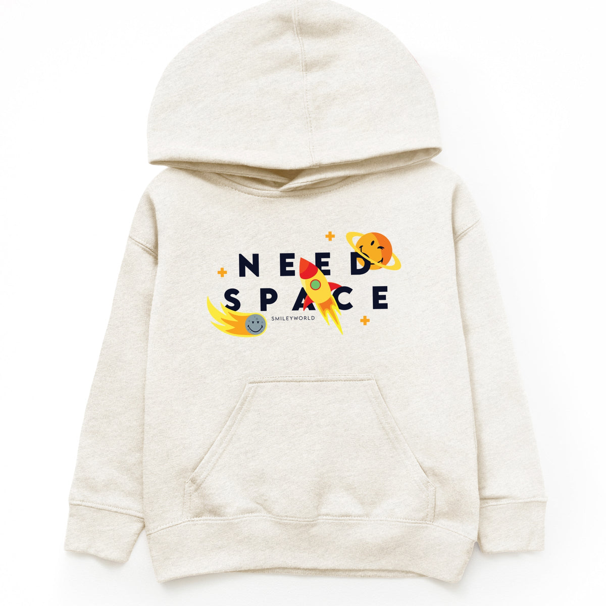 SmileyWorld Need Space - Youth Graphic Hoodie