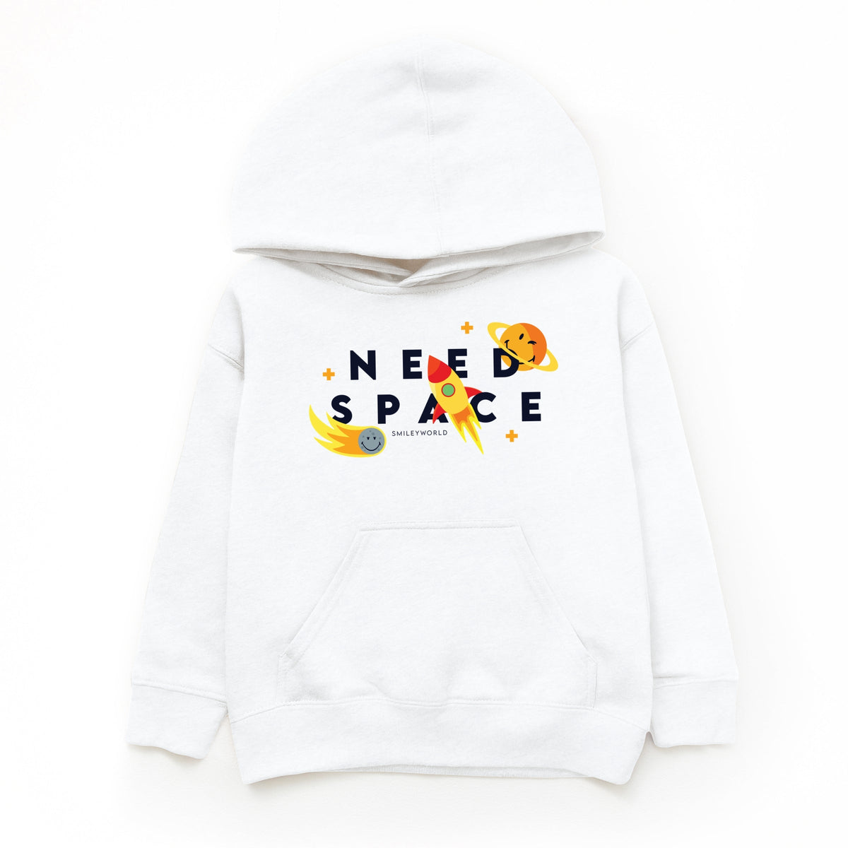SmileyWorld Need Space - Youth Graphic Hoodie