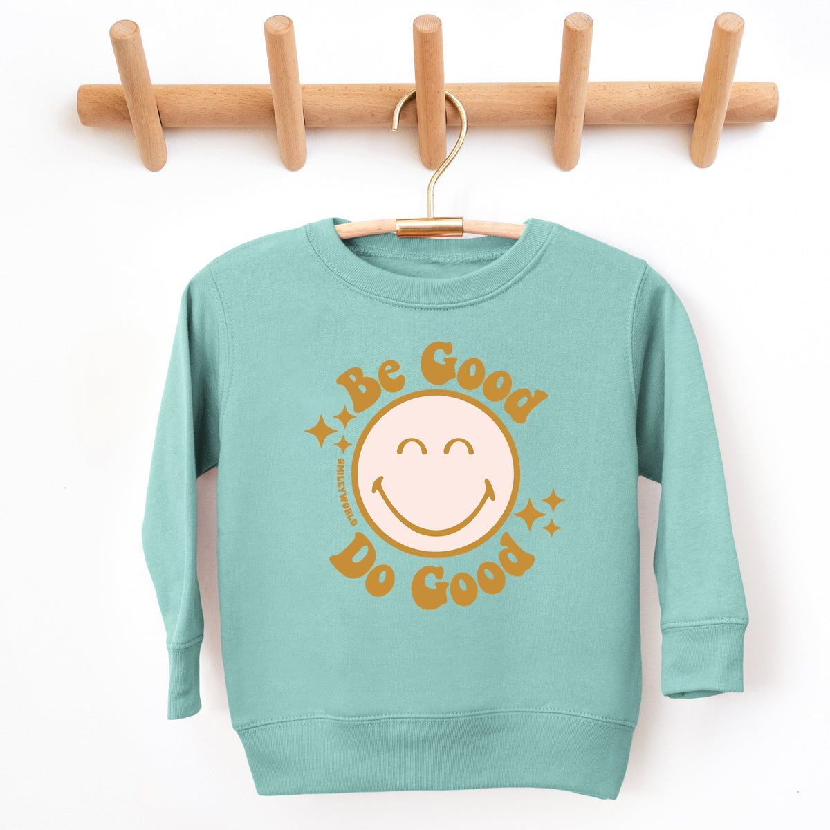 SmileyWorld Be Good Do Good Smiley Face - Toddler Graphic Sweatshirt
